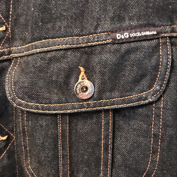 Men’s Vintage D&G denim jacket - Picture 3 of 8